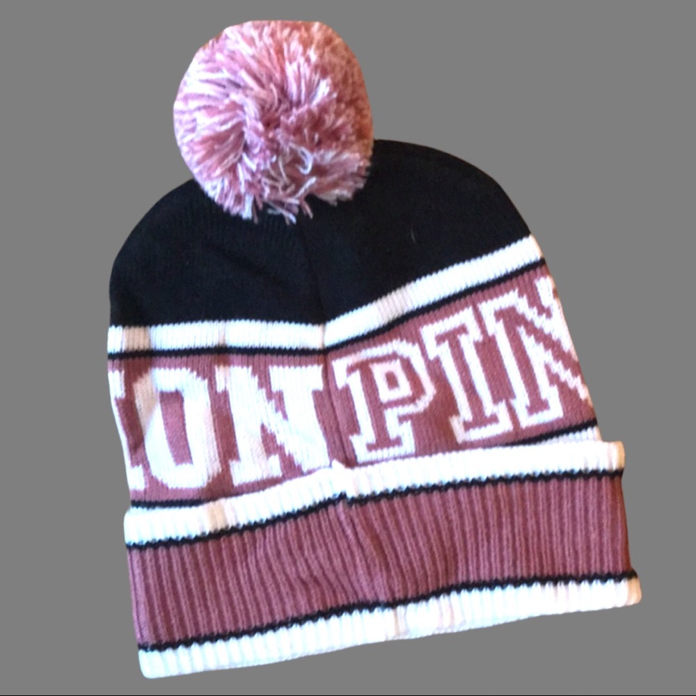 PINK Nation Knit Hat *NWT *Rare! *Collector’s Item *Limited Edition - Picture 2 of 6